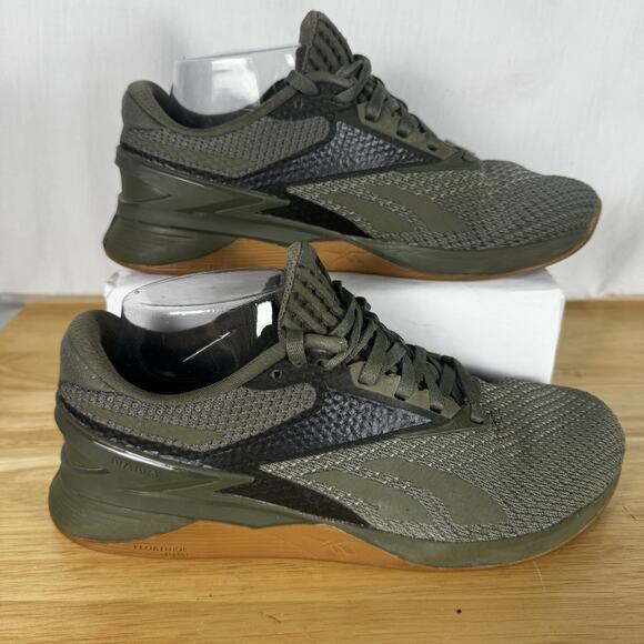 Reebok Nano X3 Green Gum Cross Training Gym Shoes ID1867 EU 38.5 main image 7